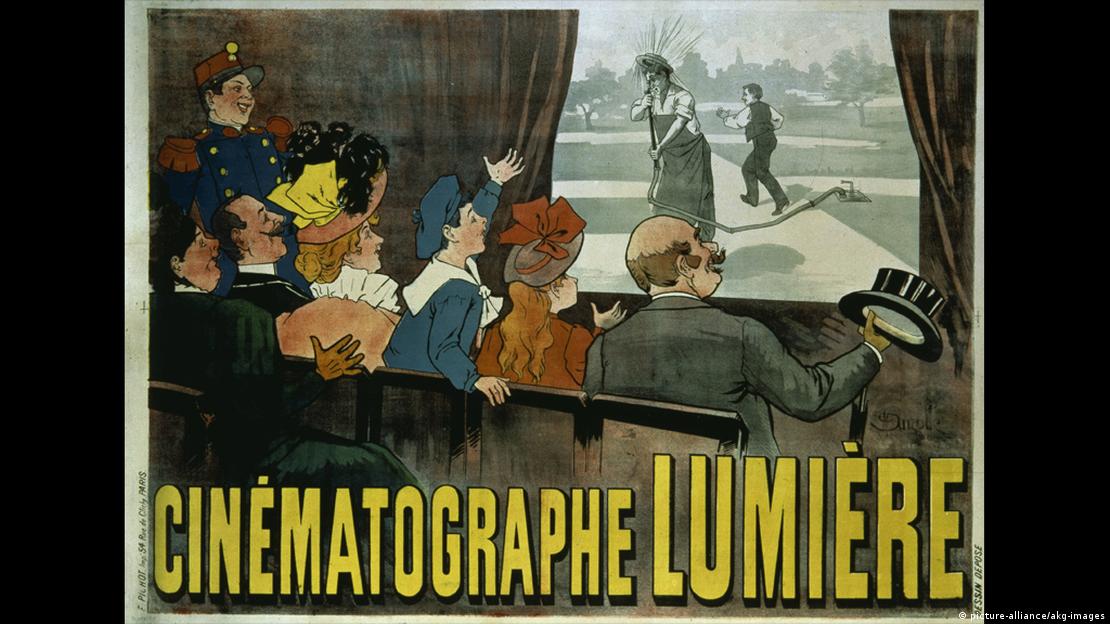 A poster of the Lumiere brothers