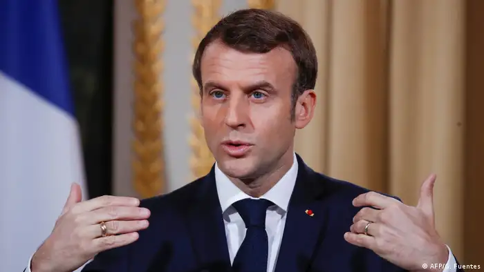 Paris Präsident Macron