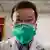 This image from video, shows a selfie of Dr. Li Wenliang. The Chinese doctor who got in trouble with authorities in the communist country for sounding an early warning about the coronavirus outbreak died Friday, Feb. 7, 2020, after coming down with the illness. 