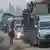 İdlib'den kaçanların oluşturduğu konvoy