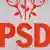 (Ausschnitt) Ruämnien Bukarest |  Logo der PSD Partei