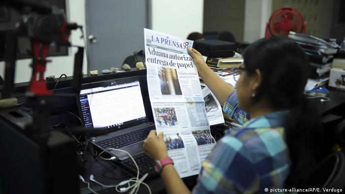Periodista del diraio La Prensa, de Managua.