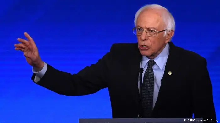 USA Buttigieg und Sanders bei TV-Debatte der US-Demokraten unter Beschuss
