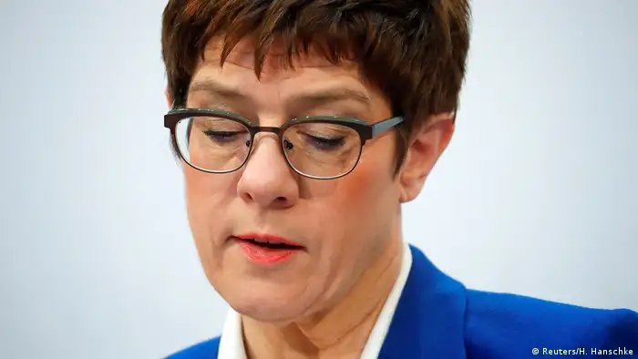 Berlin CDU Pressekonferenz Annegret Kramp-Karrenbauer