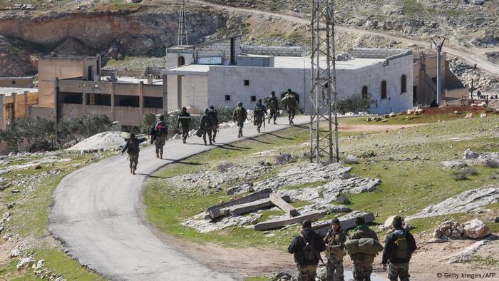 Syrische Truppen in al-Eis