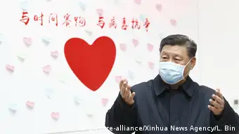 China Peking | Xi Jinping besucht Zentrum für Seuchenkontrolle und -prävention