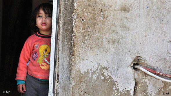 Palästinensisches Kind in einem Flüchtlingslager in Amman (Foto:ap)