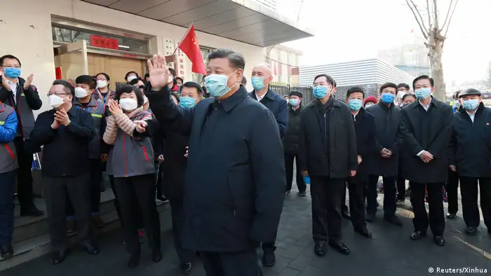 China Peking Besuch Präsident Xi Jinping