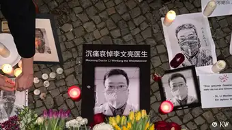 Deutsch-Chinesen trauern um Dr. Li Wenliang und fordern Meinungsfreiheit