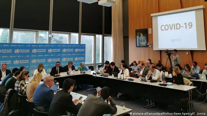 Schweiz Genf | Pressekonferenz WHO - Tedros Adhanom Ghebreyesus | Coronavirus