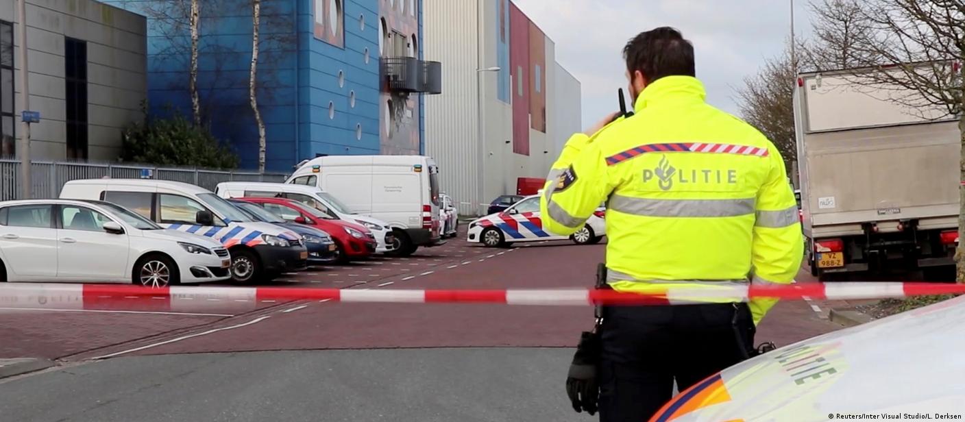 Explosion in Amsterdam mail room
