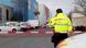 View of an office building where a suspected letter bomb went off in the mail room, in Amsterdam View of an office building where a suspected letter bomb went off in the mail room, in Amsterdam