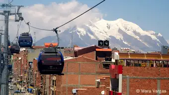 Gondeln in La Paz
