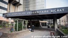 Bichat hospital in Paris, where two patients are hospitalised after being infected by a new SARS-like virus. The previously unknown 2019 Novel Coronavirus (2019-nCoV) has infected around 1,300 people in China and spread to almost a dozen other countries, including France and the United States.Paris, France on january 25 , 2020 Photo by Magali Cohen/ABACAPRESS.COM |