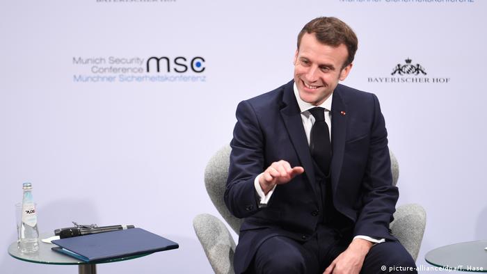 Münchner Sicherheitskonferenz Emmanuel Macron