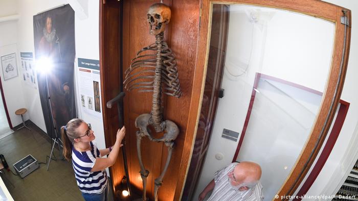 400-річний скелет німецького велетня послужить сучасній науці 