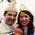 Der Karnevalsprinz Amir I. und seine Frau Bonna Uta I. (Foto: dpa)