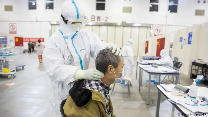 China Coronavirus Klinik in Wuhan