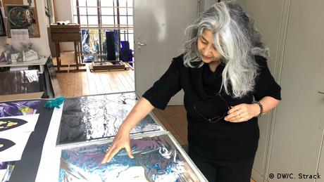 Mahbuba Maqsoodi Glaskünstlerin 