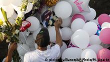 Millares despiden con ira y dolor a niña asesinada en México