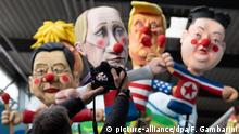Фотографија на денот: Карневалска „пресметка“ со политичарите 