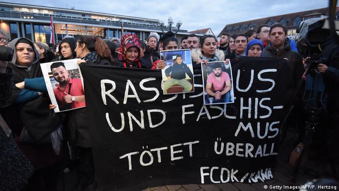 Hanau | Vigil (Getty Images/AFP/P. Hertzog)