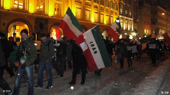 Flash-Galerie Iran Proteste München Demo