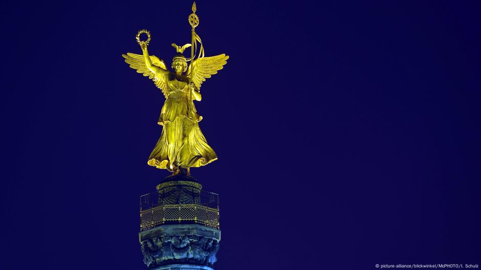 Boginja Viktorija na vrhu Stuba pobede u Berlinu