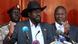Südsudan Salva Kiir (C) und Riek Machar (R) Südsudan Salva Kiir (C) und Riek Machar (R)