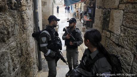 Israel's knife attack in Jerusalem (Getty Images / AFP / A. Gharabli)