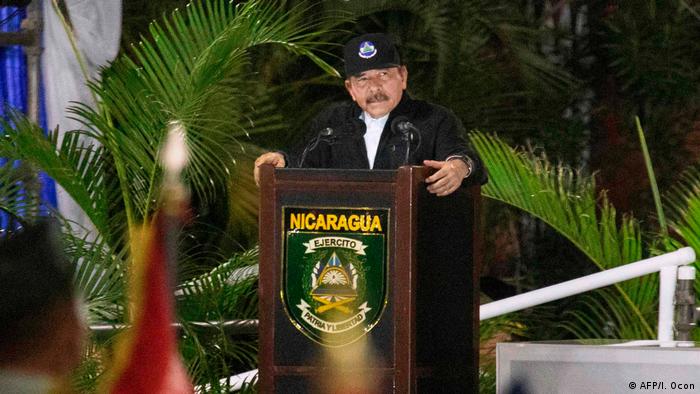 Nicaragua Rede des Präsidenten Daniel Ortega in Managua