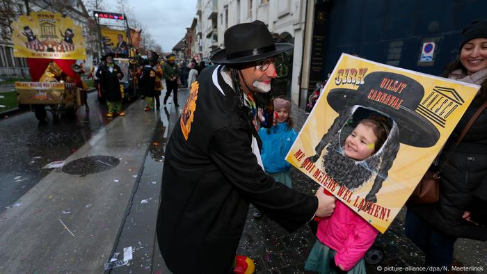 Beligen Karneval in Aalst am Rosenmontag