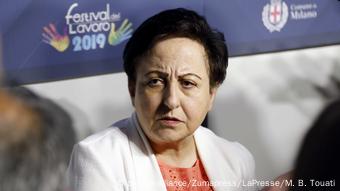 Italien Festival Lavaro 2019 Shirin Ebadi (picture-alliance/Zumapress/LaPresse/M. B. Touati)