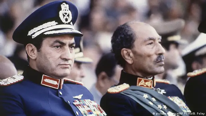Ägypten Anwar Sadat und Husni Mubarak