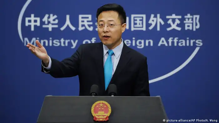 China Peking Neuer Außenministeriumssprecher Zhao Lijian