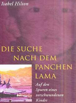 德文书“寻找班禅喇嘛”封面（作者：Isabel Hilton）