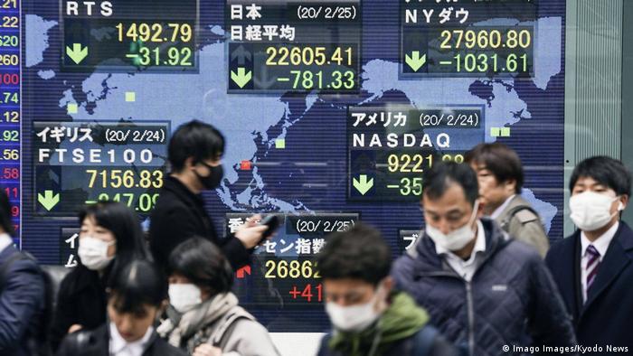 Tokio Börsen mit Verlusten
