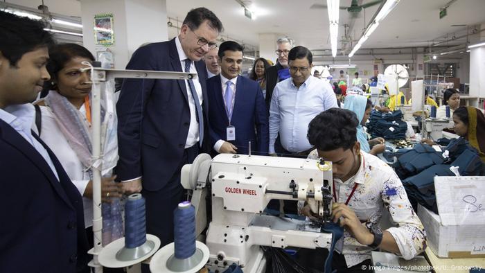 Bangladesch Dhaka Besuch Bundesentwicklungsminister Gerd Müller