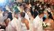Philippinen Massenhochzeit mit Mundschutz Philippinen Massenhochzeit mit Mundschutz