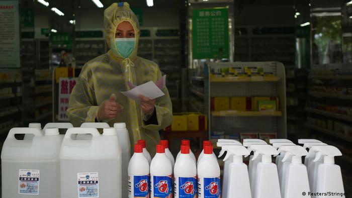 BG Wuhan, Epizentrum des chinesischen Coronavirus-Ausbruchs