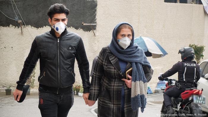 Iran Teheran | Coronavirus Vorsichtsmaßnahmen