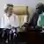 Ursula von der Leyen et Moussa Faki Mahamat lors d'une conférence de presse conjointe à Addis Abeba (27.02.2020)