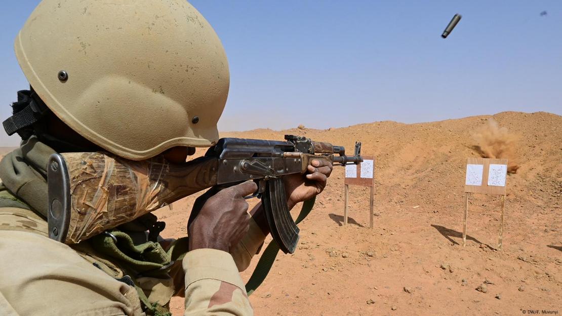 Soldier in Mauritania