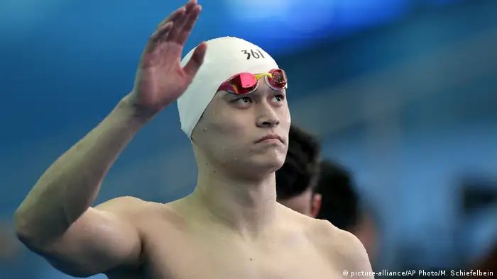 Südkorea World Swimming Championships in Gwangju Sun Yang
