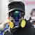 Südkorea Daegu  Mann mit Maske Mundschutz Coronavirus