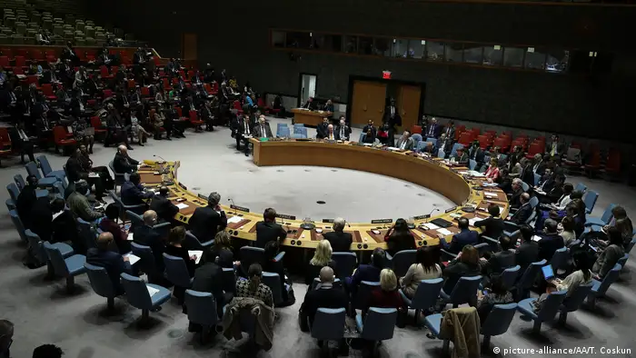 New York UN Sicherheitsrat Sondersitzung Syrien