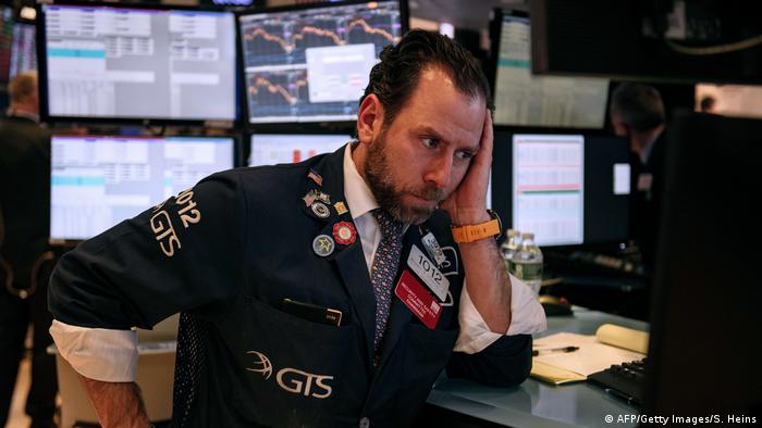 Verluste an New York Stock Exchange infolge Coronavirus