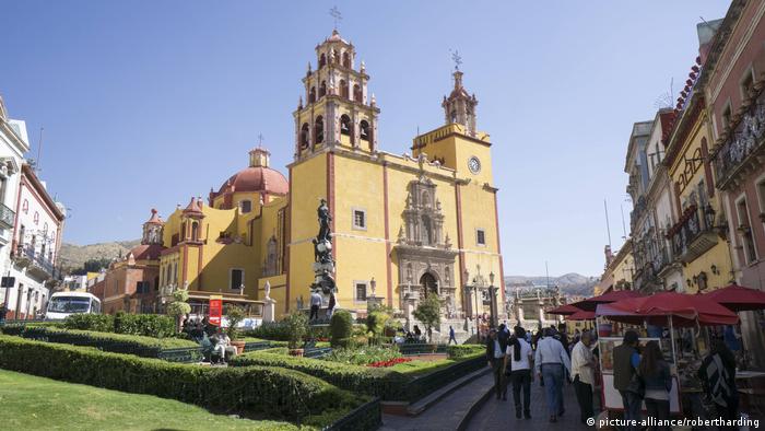 La ciudad de Guanajuato, sede del Festival Cervantino.