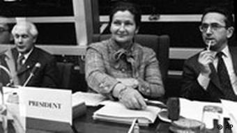 Simone Veil, Präsidentin des Europäischen Parlaments
