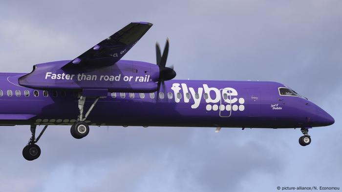 Un avión de Flybe.